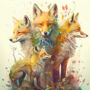 Storybook Foxes