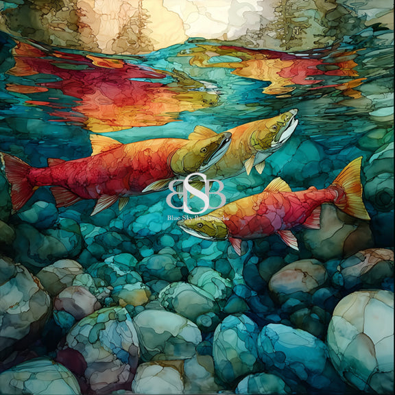 THE WATER – Blue Sky Brushworks